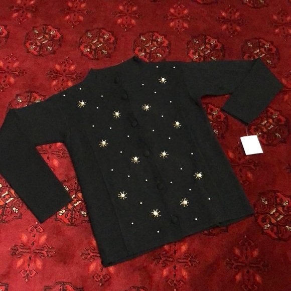 🌺NWT CRISTINA GAVIOLI CARDIGAN SIZE S - Picture 3 of 11